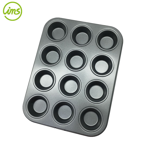 Muffinblech für 12 Mini-Muffins, 10 x 7,5 Zoll